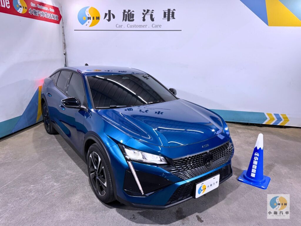 2023 Peugeot 408 Allure 自排 藍