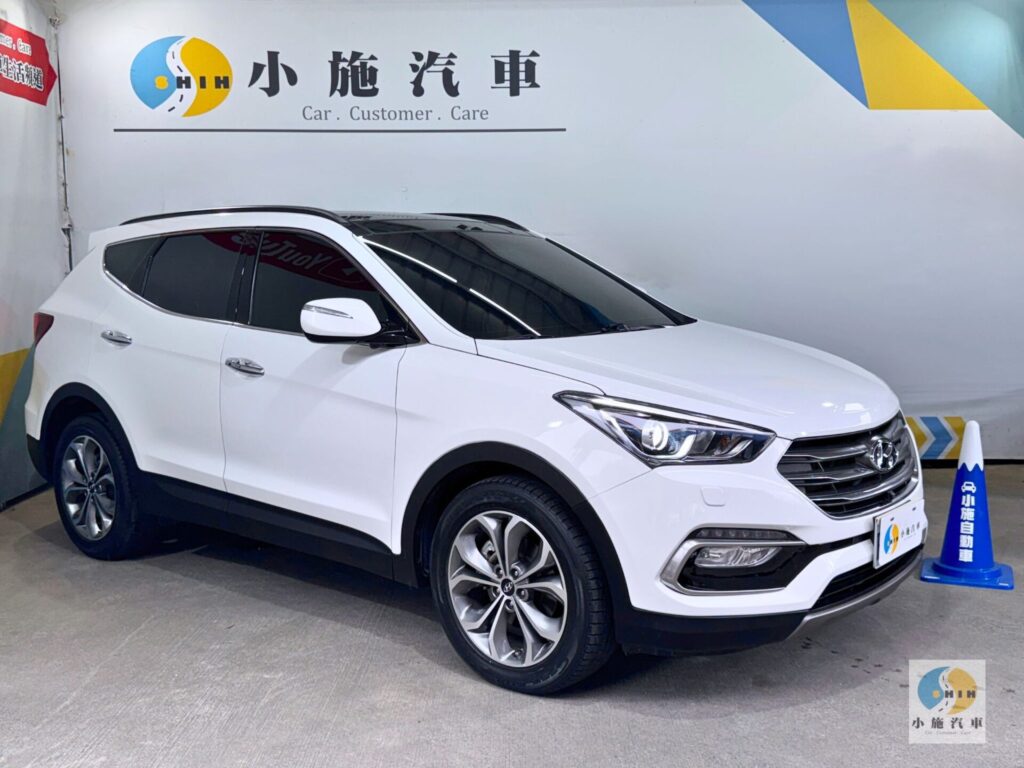 2019 Hyundai Santa Fe 2.2領袖款 自排 白