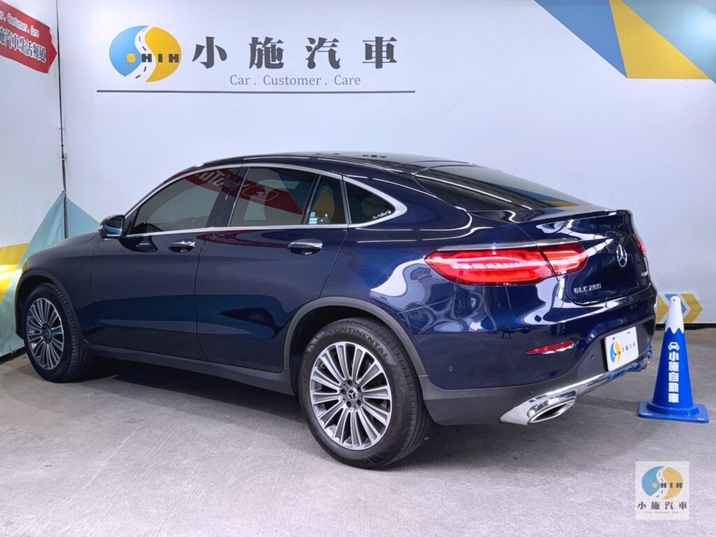 2018 M-Benz GLC Coupe GLC250 4MATIC 自排 藍