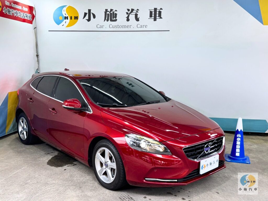 2015 Volvo V40 T3豪華版 自排 紅