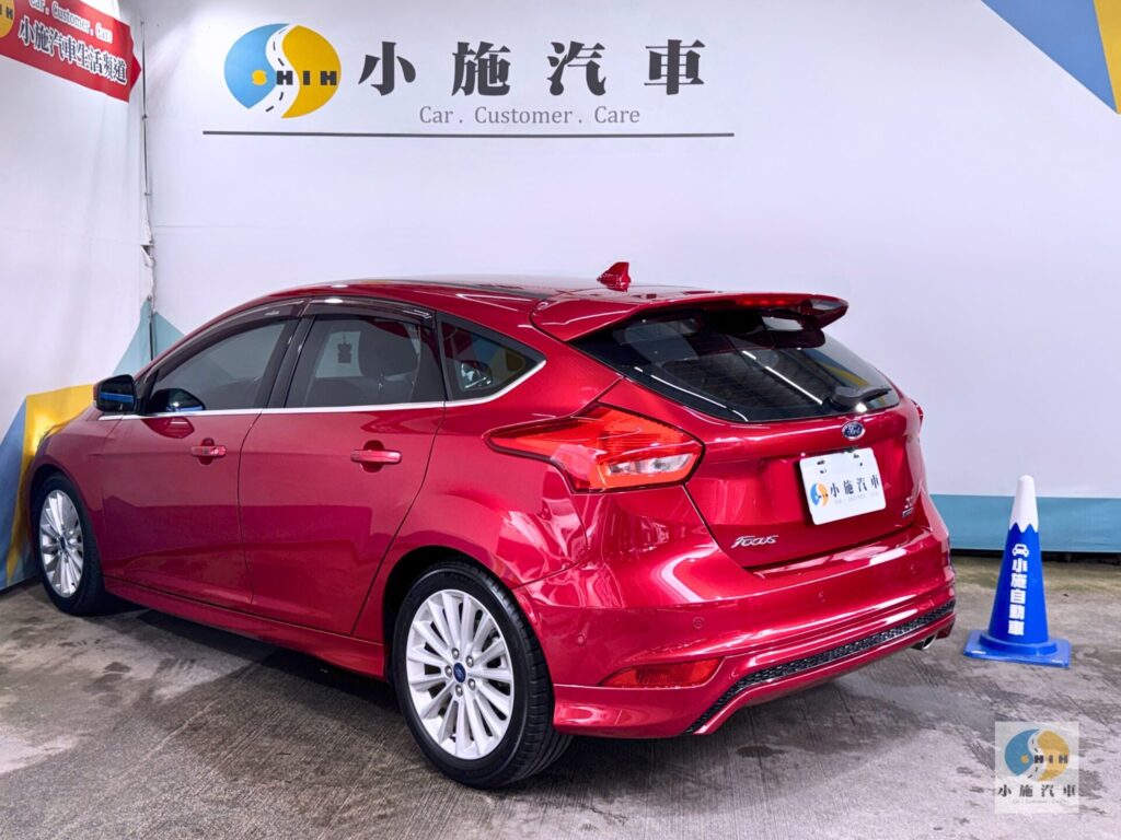 2018 Ford Focus 5D EcoBoost 180頂級運動型 自排 紅