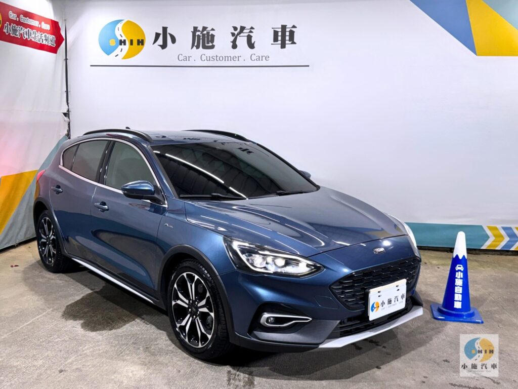 2022 Ford Focus Active EcoBoost 182任性版 自排 藍