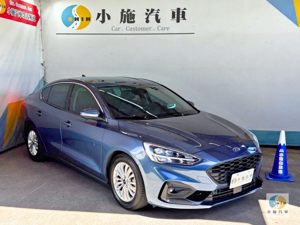 2019 Ford Focus 4D EcoBoost 182 17 TSR 自排 藍