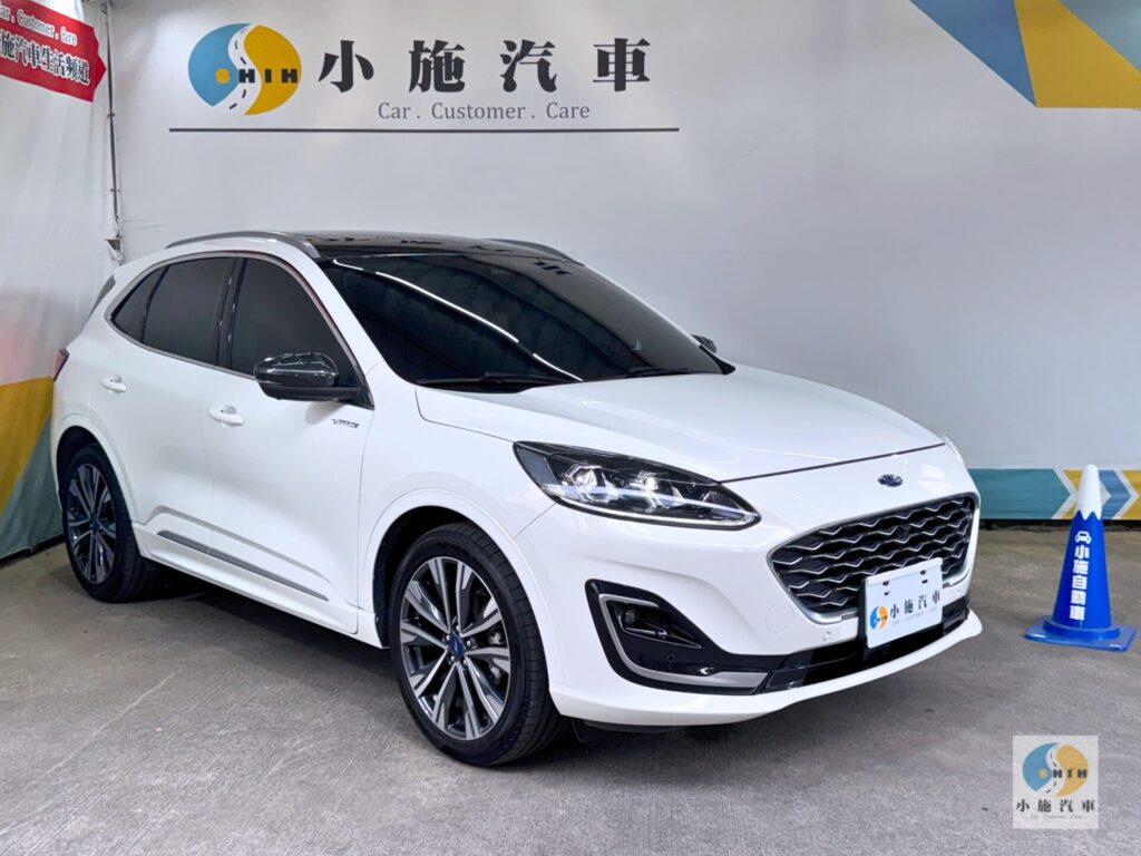 2022 Ford Kuga EcoBoost 250 AWD Vignale 自排 白