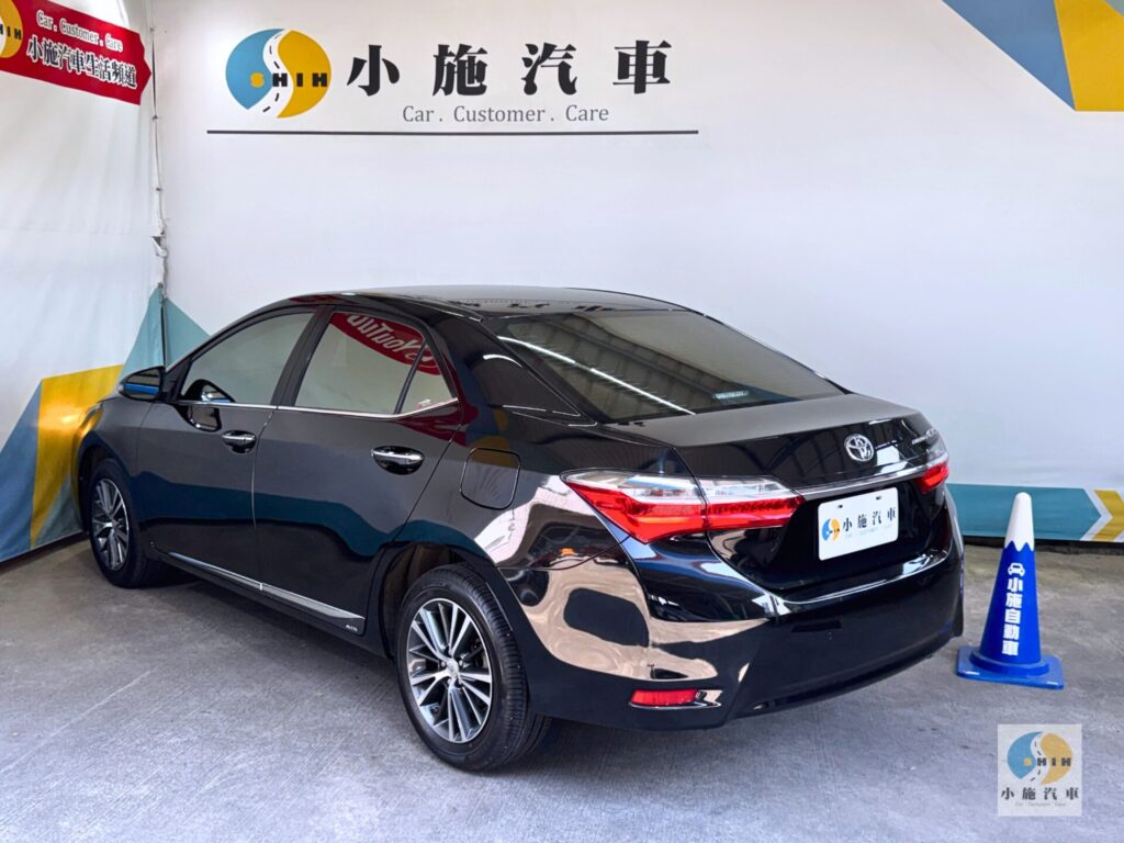 2017 Toyota Corolla Altis 1.8豪華版 黑