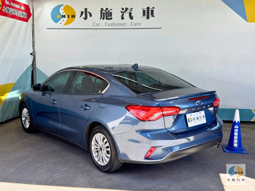 2019 Ford Focus 4D EcoBoost 182 17 TSR 自排 藍