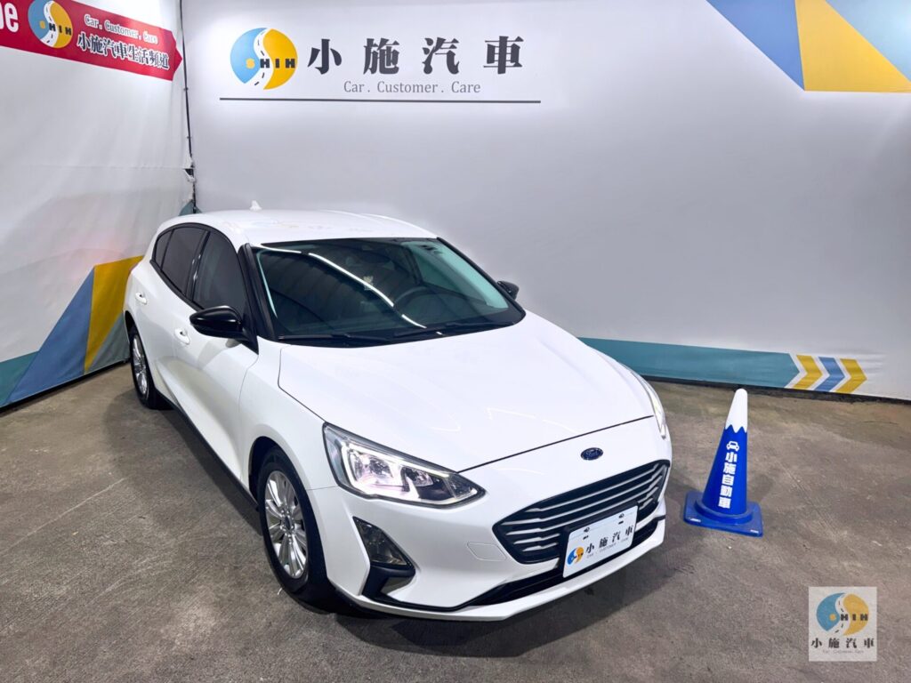 2020 Ford Focus 5D EcoBoost 182時尚版 自排 白