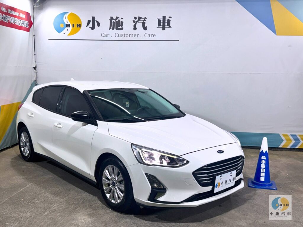2020 Ford Focus 5D EcoBoost 182時尚版 自排 白